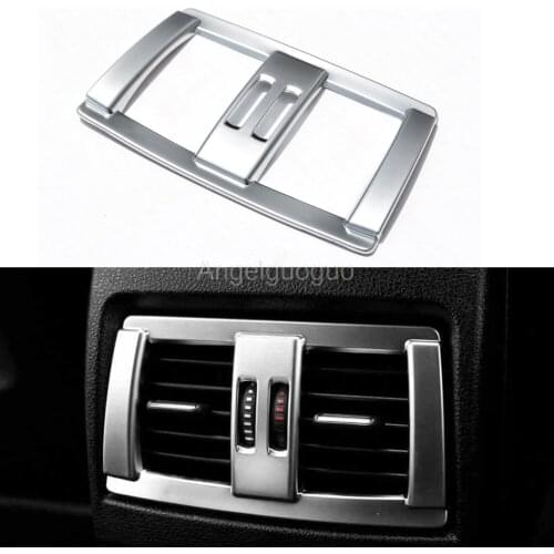 Angelguoguo Car Rear Air Condition outlet Vent Cover frame for BMW 1 3 4 Series 316li GT 320i