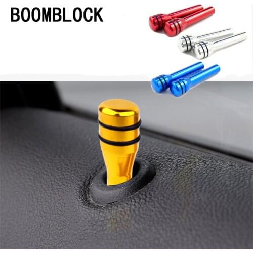 BOOMBLOCK 2pcs/set Car Door Pin Lock Lifter Accessories For Renault Megane 2 3 Duster Logan Honda Civic 2006-2011 Fit Accord