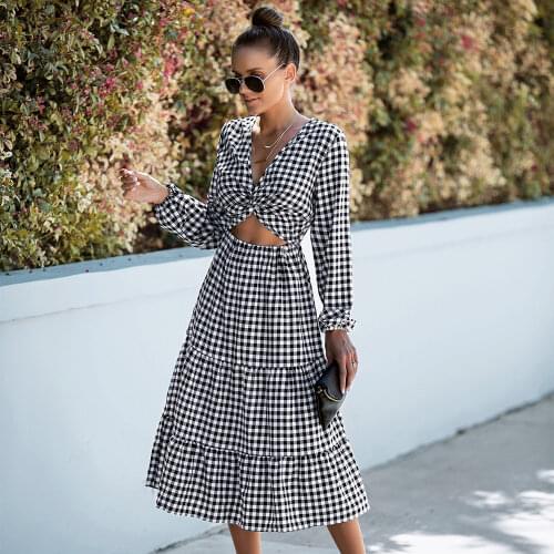 BORRUICE Summer Dresses With A Slit