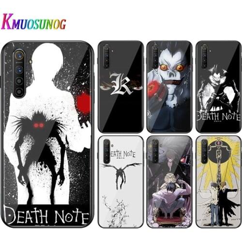 For OPPO A5 A9 2020 F7 Phone Cover death note kira for OPPO Reno 2 Z 2Z 2F 3 4 Pro 5G Bright Black Phone Case