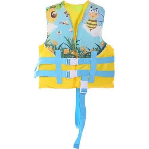 Children cartoon swimsuit stereo muscle vest buoyancy vest children learn swimming
