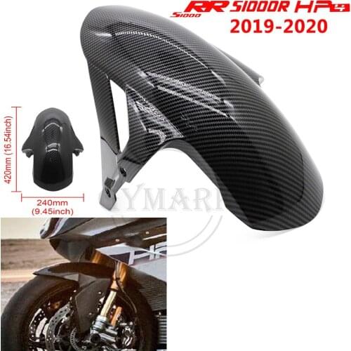For BMW S1000RR S1000R HP4 2019 2020 Motorcycle Parts Carbon Fiber Front Fender Front Fender Splash Guard