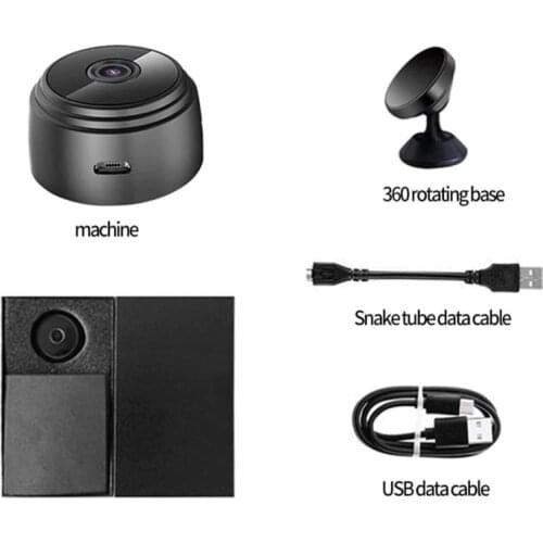 Wifi wireless mini PTZ ip camera ABCCAM APP remote monitoring Outdoor indoor Security Camera magnet install Network Surveillance