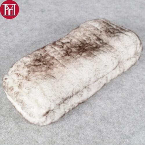 Fashion Autumn Winter Women Real Rex Rabbir Fur Scarf Elastic Real Rex Rabbit Fur Headbands Natural Rex Rabbit Fur Ring Scarves