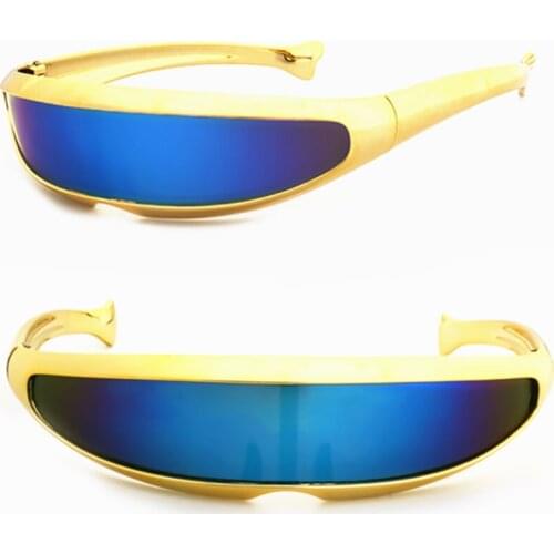 2021 Fashion Plating Cycling Sunglasses Retro Futuristic Glasses Luxury Men Sunglasses Women Eyewear Novelty Vintage Sun Glasses