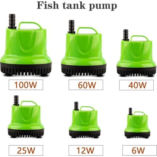 6 / 12 / 25W fish tank pool water culture garden fountain aquarium submersible pump ultra quiet 220v-240v pressure pump motor