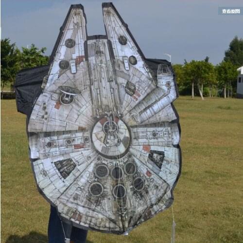 New large-scale creative and interesting galaxy battleship adult breeze easy-to-fly kite