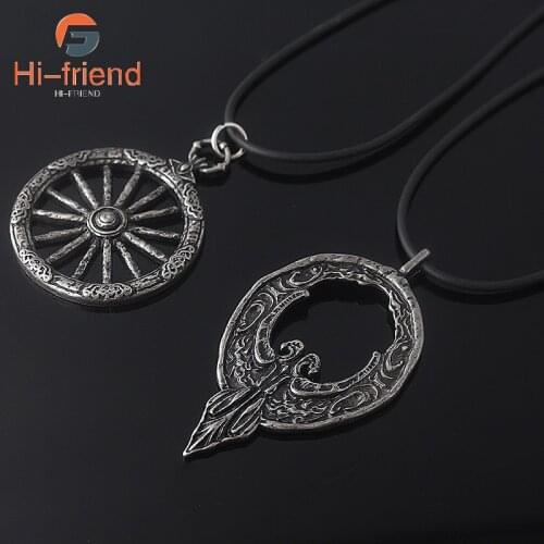 Game Bloodborne Choker Necklace Hunter Badge Cross Retro Pendant Metal Men Women Punk Street Necklace Jewelry Accessories