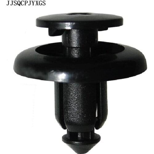 JJSJQCPJYXGS 8mm Plastic Rivet Automotive Fasteners Car door Bumper cover fender Bumper fixed Clip for Mazda Car styling