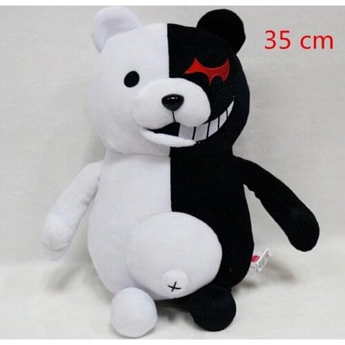 35cm Dangan Ronpa Super Danganronpa 2 Monokuma Black&White Bear Plush Doll Toy