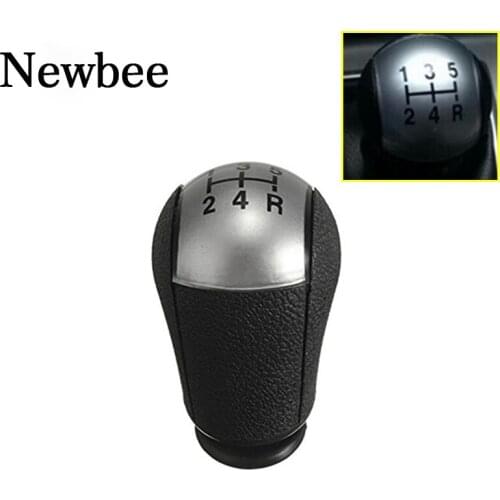 Newbee 5 Speed Gear Shift Knob Car Lever Stick Handball For Ford Focus MK2 /Mondeo/Transit/Galaxy /Fiesta/Mustang 2005 2006 2007
