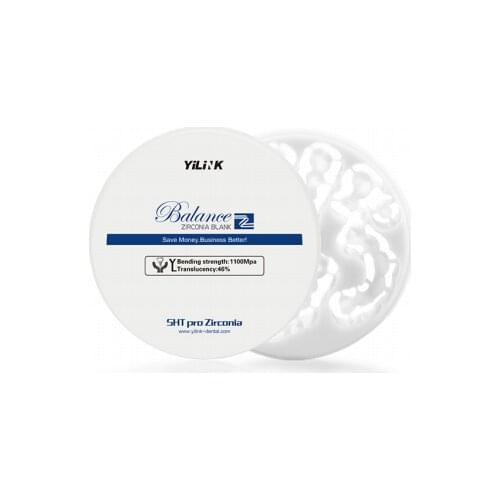 Dental zirconia blocks SHT PLUS white zirconia 98mm—— dental zirconia blocks for roland CAD CAM dental lab