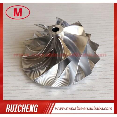 TD05 reverse 57.69/78.00mm 7+7 blades Turbocharger milling/aluminum 2618/billet compressor wheel