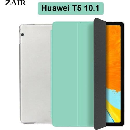 Smart Case For Huawei MediaPad T5 10 Tablet cover Flip Stand pu Leather For Huawei MediaPad T5 10.1"AGS2-W09/L09 Protector cover