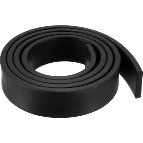 Uxcell 1pcs Solid Rectangle Rubber Seal Strip 25mm Wide 5mm Thick 1 Meter Long Black 5mmx25mm Water Seal Rotary Seal