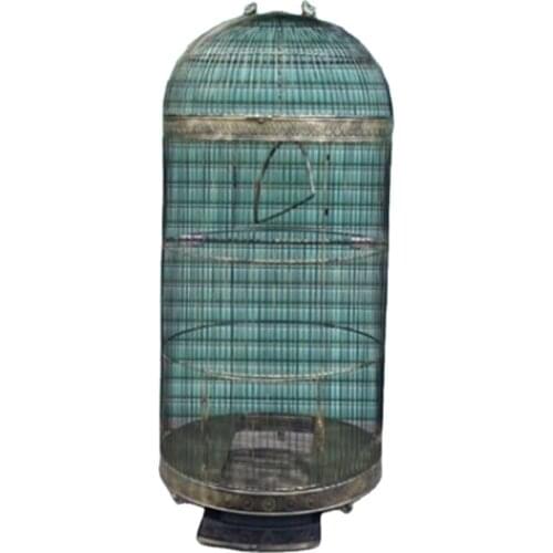 1PCS Iron Bird Cage Large Parrot Bird Cage Villa Myna Bird Cage Outdoor Large Bird Cage