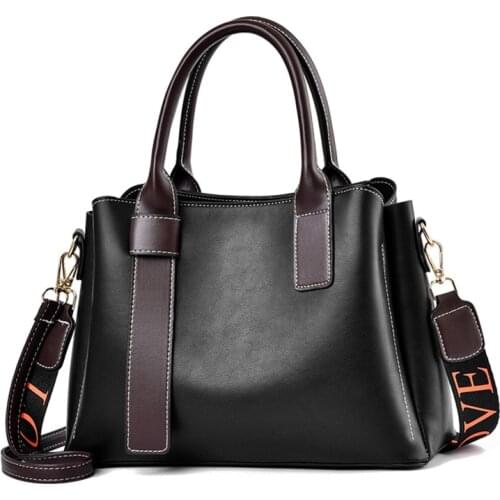 New 2021 Vintage Brand Luxury Women Leather Handbags Fashion Ladies Large Capacity Crossbody Bags Shoulder Tote Messenger Bag