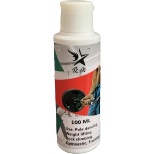 200ML Liquid Chalk Sports Magnesium Powder Fitness Weight Lifting Anti Slip Cream Grip Weight Lifting Climbing Fitness Tools