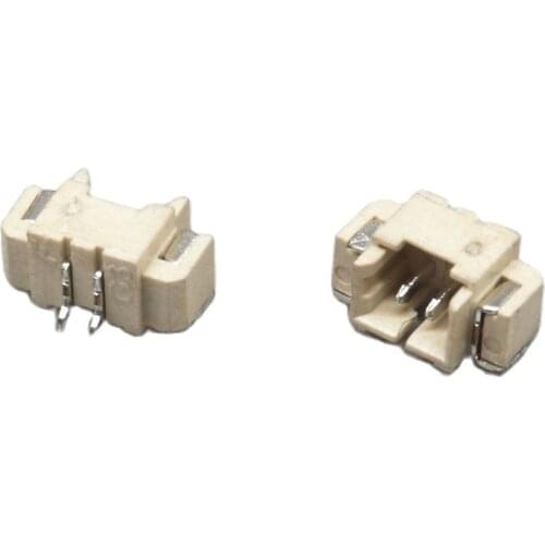 100PCS 1.25mm connnector JST female socket SMD connectors right angle bent 2P 3P 4P 5P 6P 7P 8P 9P 10P 11P 12P Free shipping