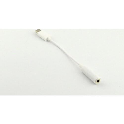 2pcs USB 3.1 Type-C to 3.5mm Audio Speakder Microphone Adapter for Le 2 Pro Max2 LeTV 15cm