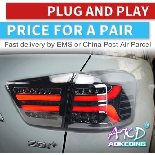 4pcs 2016 2017 2018 year tail light for Suzuki Maruti Suzuki Vitara Brezza tail ltaillight LED DRL Tail lampfog light