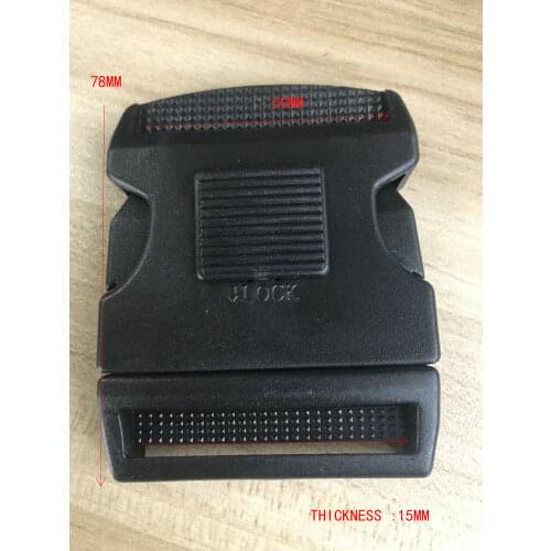 AINOMI BABY 1-Plastic Side Release Buckles For Webbing 50 mm Bags Straps Clips - Open / Lock