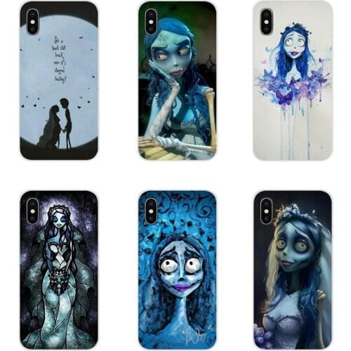 Tim Burtons Corpse Bride Accessories Phone Shell Covers For Xiaomi Redmi Note 3 4 5 6 7 8 Pro Mi Max Mix 2 3 2S Pocophone F1