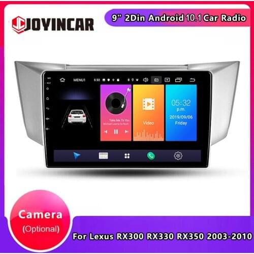 JOYINCAR 9" 2Din Android 9.1 Car Radio GPS Navigation For Lexus RX300 RX330 RX350 2003-2010 Car Multimedia Player Auto Stereo
