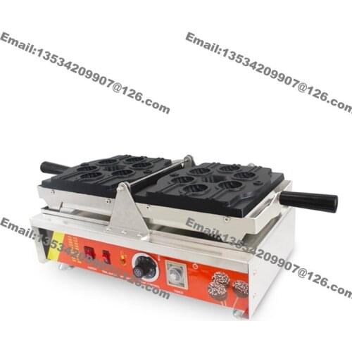 Free Shipping Commercial Use Nonstick 110v 220v Electric Lollipop Waffle Baker Mini Waffle Pop Maker Machine Iron
