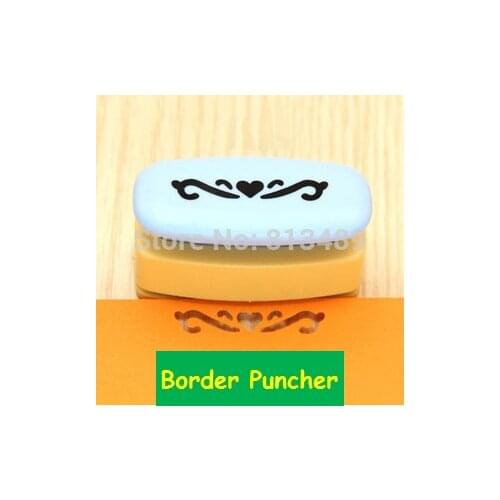 Free Ship heart perfurador de papel craft punch embossing diy Border Punch edge lace punch for Card making Scrapbooking r3193