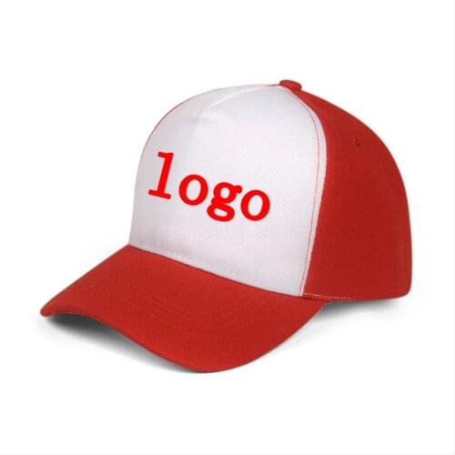 19 Colors Splicing Embroidered Logo Five Piece Hat Dad Hat Embroidered Letters Solid Color Custom Logo Baseball Cap Snapback