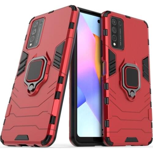 For Honor 10X Lite Case For Honor 10X 9X Lite X10 Max Cover Shockproof Silicone Stand Protective Phone Bumper For Honor 10X Lite