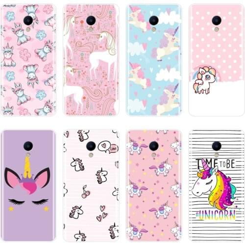 Case For Meizu M2 M3 M3S M5 M5C M5S M6 M6S M6T Cute Unicorn Girl Silicone Soft Back Cover For Meizu M6 M5 M3 M2 Note Phone Case