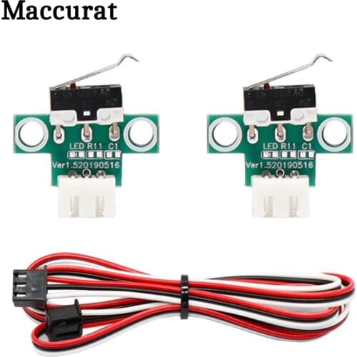 3D Printer Parts Mechanical Limit Switch Module Horizontal Type Endstop With 1M Cable For DIY Motherboard Reprap Ramps1.4