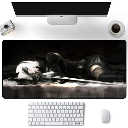 NieR Automata Mouse Pad Gamer Mousepad XL XXL Mouse Mat Large Desk Mat Computer Keyboard 60x30cm Speed Carpet Gaming Mousepad