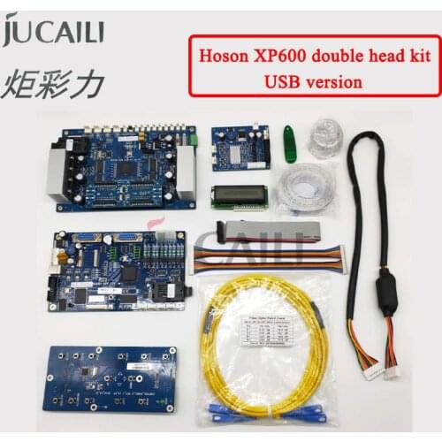 Jucaili one set Double xp600 dx5 dx7 4720 Printhead Hoson USB Board printer board kit for ECO Solvent Printer