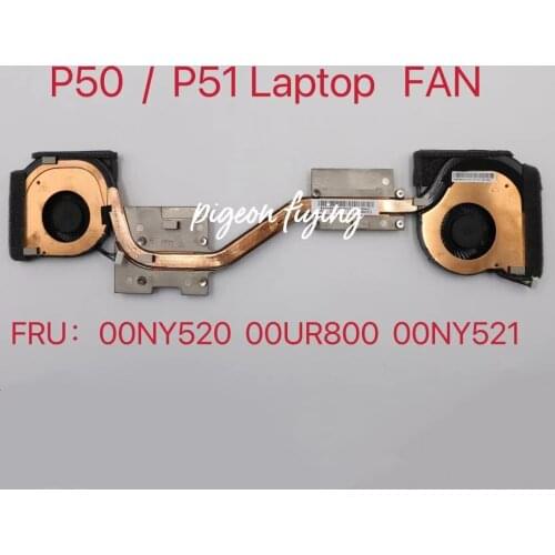 Thinkpad P50 laptop CPU cooling fan.FRU 00NY521 00UR800 00NY520