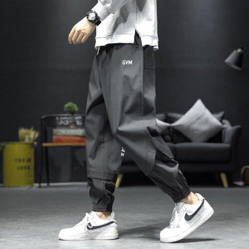 Series Loose Sports Leggings Large Size National Fashion Pants Casual Pants Mens Fashion Travel Pants Wholesale Oversize Pants