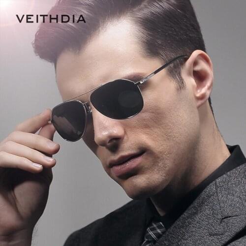 VEITHDIA Brand Sunglasses Polarized Mens 6 Color Coating Mirror Sun Glasses oculos Male Eyewear Accessories Oculos de sol 2366