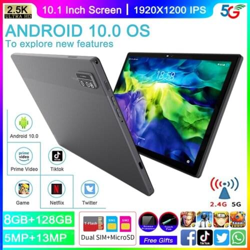 Hot Sale Fast Shipping play store free gift 10 inch Tablet Dual SIM Card 4G LTE Phone Call GPS WiFi Android 10.0Q IPS Tablet pc