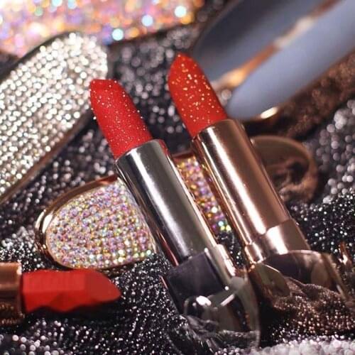 Starry sky Lipstick Matte Waterproof Velvet Lip Stick 10 Colors Sexy Red Brown Pigments Matte Lipsticks Beauty Lips Makeup Gift
