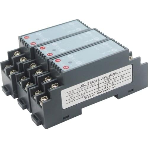 QIDIAN GLT-B ±1000V Voltage Transducer Signal Isolator 4-20mA Signal Isolated Converter High Voltage Signal Transmitter