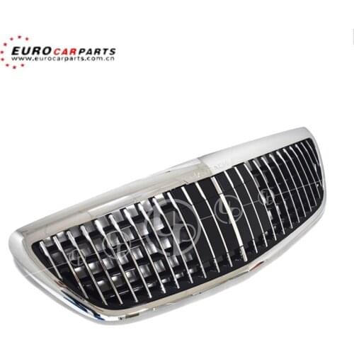 S63 S65 Mach front grille fit for MB S CLASS w222 S320 S400 S500 S600 S63 to After 2014year S-CLASS W222 S65 Mach -Style Grille