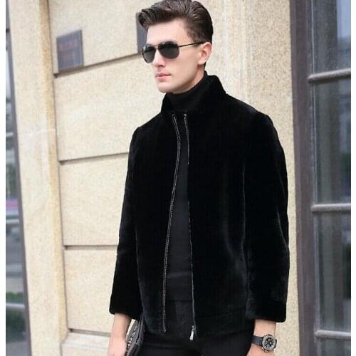 Мужские куртки из овчины YIYELANZHOU China At AliExpress