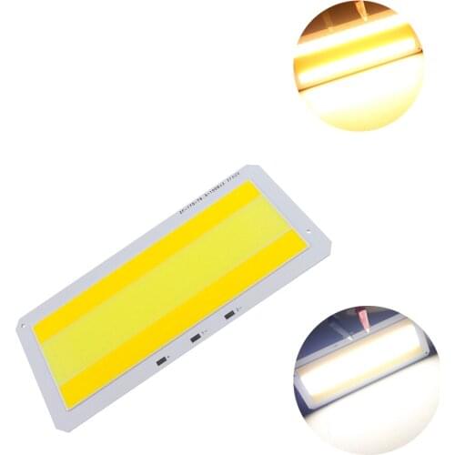 COB LED 80W Strip Lights Bulb Lamp Dimming Pure Warm White + White DC 33V 2000MA for DIY 175*76.3MM Home outdoor lighting 1pcs