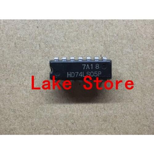 10 unids/lote HD74LS05P SN74LS05N DIP 74LS05