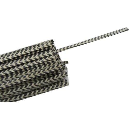 25STRIP LUTHIER FIGURED PURFLING C-87,Measures2.5mm x 1.0mm thick and 640mm long