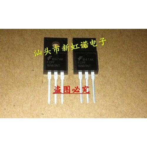 5Pcs/Lot New Original FCPF16N60NT Triode In Stock