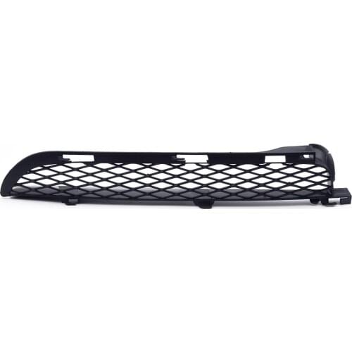 ABS Right Black Front Grilles Upper Bumper Mesh Grill Trim Moulding fit for BMW X5 E53 2004 2005 2006