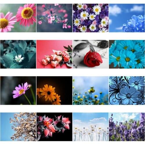5D DIY Diamond Painting Lavender Rose Vase Cross Stitch Kit Full Drill Embroidery Mosaic Picture Rhinestone Home Decoration Gift